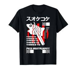 Japanische Streetwear Retro Japan Vintage Grafik T-Shirt von Japan Urban Fashion