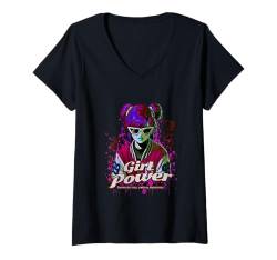 Damen Manga Japanische Anime Merch Kawaii Kitsune für Männer Frauen Kinder T-Shirt mit V-Ausschnitt von Japanese Art Anime Kawaii Otaku Manga for Girl Tee