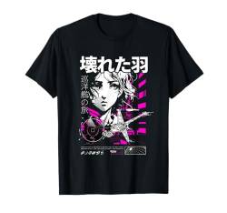 Manga Japanische Anime Merch Kawaii Kitsune für Männer Frauen Kinder T-Shirt von Japanese Art Anime Kawaii Otaku Manga for Girl Tee