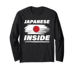 Japanische Flagge Langarmshirt von Japanese inspire Gift for Girls Women and Men