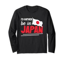 Japanische Flagge Langarmshirt von Japanese inspire Gift for Girls Women and Men