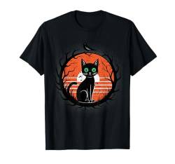 Funny Black Cat T-Shirt - Perfect Cat Lover Gifts for Women, T-Shirt von Jassimino