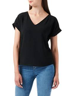 JDY Damen JDYrachel S/S Top Wvn Noos T Shirt, Schwarz, 36 EU von JdY