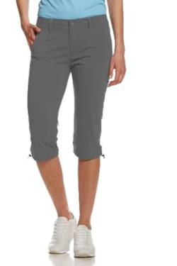 Jeff Green Damen Elastische Schnell Trocknende Kurze Leichte Outdoor Funktions Hose Sophia, Farbe:Grey, Größe:42 von Jeff Green