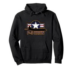 P-3 Flugzeug Pullover Hoodie von Jeff Hobrath