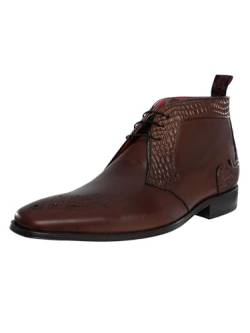 Jeffery West Herren Criollo Chukka-Lederstiefel, Braun, 42 EU von Jeffery West