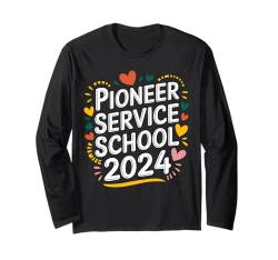 Jehovah's Witness Pioneer Service School 2024 JW ORG JW Gift Langarmshirt von Jehovah Witnesses Gifts Pioneer Gifts JW Gift Shop