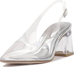 Jessica Simpson Damen Syrina Pumps, Transparent, 41 EU von Jessica Simpson