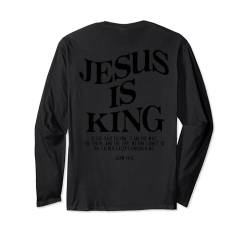 Jesus Is King Jesus John 14:6 Costume Christian (On Back) Langarmshirt von Jesus Is King Jesus John 14:6 Costume Christian