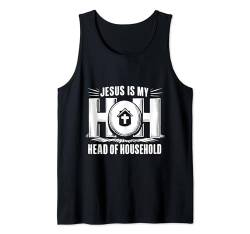 Jesus ist mein Haushaltsvorstand HOH Christian Religious Tank Top von Jesus Is My Head Of Household HOH