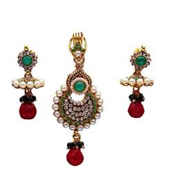 JewelryGift Luxus Anhänger Ohrringe Ohrringe gelb vergoldet mit wunderschönen Edelsteinen besetzt für Mädchen und Damen, Stein, CZ-Kristall von JewelryGift