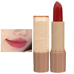 Langanhaltender Lippenstift,Feuchtigkeitsspendende Lippenstift-Lippenglasur mit mattem Finish - Antihaftbeschichteter Becher, hohe Sättigung, feuchtigkeitsspendendes Lippen-Make-up, mattierter Jextou von Jextou