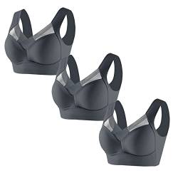 JiJiRuDU Hatme Haltungskorrektur BH, Hatme BH Original, Seamless Wmbra BH Original, Comfy Haltungskorrektur Rücken BH Für Damen Mädchen von JiJiRuDU