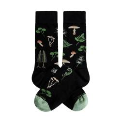 Jimmy Lion - Mushrooms Unisex-Socken für halbe Jacke (Größe M: 36-40, Größe L: 41-46), bunt, L von Jimmy Lion