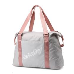 Kurzstrecken-Reisetaschen Geschäftsreisetaschen Für Damen Tragbare Reisetaschen Sport- Und Fitnessgepäcktaschen Reiseaufbewahrungstaschen(Pink) von JingYi Store