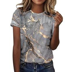 Day Prime 2024 Angebote Tshirt Damen Xl Weit Geschnitten Damen Oberteile Mit Gummibund Unterziehshirt Damen Oberteil Damen Satin Tunic Pullover Sweater Damenhemdblusen Lang Sale Angebote Bestellung von Jingmcdy