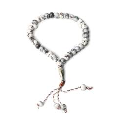 Jiqoe Armbänder für Damen, handgefertigt, traditionelles Tasbih für Muslime, 33 Rosenkranz-Perlen, Armband, islamische Muslime, Religion, Eid Geschenk von Jiqoe