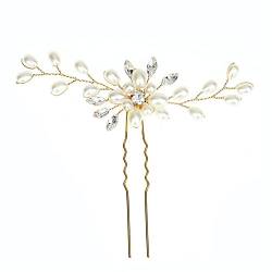 Elegante Brautperlen, handgefertigte Blume, schöne Kristall-Haarschmuck, neue Dekoration, Brautschmuck, Brautjungfer 2023 Hochzeit von Jkapagzy