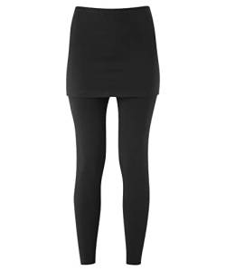 Joe Browns Damen 2-in-1-Leggings mit Rock Hose, Schwarz, M von Joe Browns