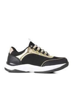 Joe Browns Damen Gold Trim Chunky Dad Trainer Sneaker, Multi, 36 EU Weit von Joe Browns