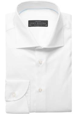 John Miller Tailored Fit Hemd super langer Arm weiss von John Miller