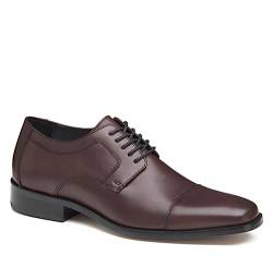 Johnston & Murphy Novick Herren Oxford Zehenkappe, Burgunder, 9 von Johnston & Murphy