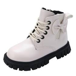 Winterstiefel Junge - Leicht rutschfest Winterstiefel Frühling Weichsohlen Niedliche Stiefel Mädchen Wasserdicht Chelsea Boots Übergangsschuhe Sneaker Autumn Winter Wasserdicht Barfussschuhe von JokeLomple