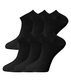 JOOP! Herren Sneaker Kurzsocken Füßlinge 900002 3 Paar, Farbe:Schwarz;Sockengröße:39-42;Artikel:-2000 black von Joop!