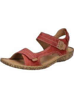 Josef Seibel Damen Riemchensandalen Rosalie 56,Weite G (Normal),Strandschuhe,Sandaletten,Sommersandalen,bequem,Hibiscus-Kombi,40 EU von Josef Seibel