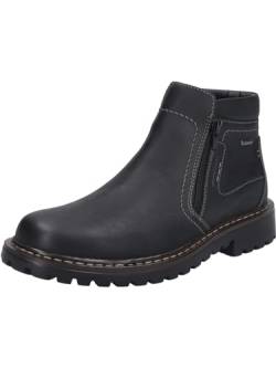 Josef Seibel Herren Ankle Boots Chance 55,Weite G (Normal),Wechselfußbett,wasserdicht,halbstiefel,kurzstiefel,schwarz,41 EU von Josef Seibel