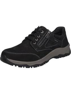 Josef Seibel Herren Low-Top Sneaker Leroy 55,Weite H (Weit),Wechselfußbett,wasserdicht,Strassenschuhe,Sportschuhe,schwarz,42 EU von Josef Seibel