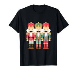 Merry Christmas Nussknacker Ballett Festlich Xmas Herren Damen T-Shirt von Joyous Holiday Spectacle