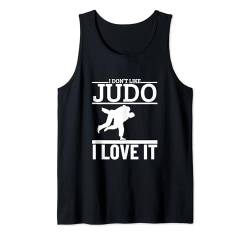 Ich liebe Judo Lustiges stolzes Judo Tank Top von Judo Enthusiasts Passionate About Martial Arts