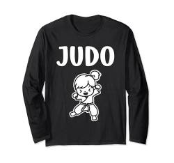 tragen japanisches Kampfkunstkind zur Schau. Süßes Judo Langarmshirt von Judo Japanische Kampfkunst Lustiges Judoka