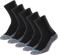 Kupfer Antibakterielle Athletische Socken für Männer und Frauen-Feuchtigkeits-Docht, rutschfeste Kissen Knöchelsocken, Blue von Jzy Qzn