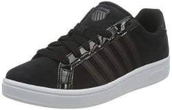 K-Swiss Damen Court TIEBREAK SDE Sneaker, Black/Black/White, 37 EU von K-Swiss