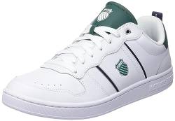 K-Swiss Herren Lozan Sneaker, White/PosyGreen/Peacoat, 46 EU von K-Swiss