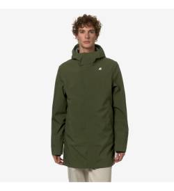 K-way für Herren. K5126SW Tommy Parka grün (L), Lässig, Nylon von K-way