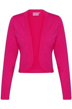 KAFFE Bolero Astrid Damen Bolero Astrid Elegant Jäckchen Langarm Cardigan Bolerojacke Virtual Pink S von KAFFE