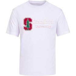 Mens Chocol Stanford University Vintage Stanford Cool White T-Shirt 3XL White 3XL von KAISUO