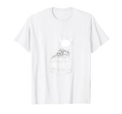 HARRIS WALZ 2024 Weiße Katzen-Silhouette T-Shirt von KAMALA HARRIS 2024