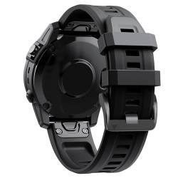 20mm Armband Kompatibel mit Garmin Fenix 8 43mm Armband für Damen Herren, Silikonarmband Ersatzarmband Zubehör Silikon Uhrenarmband Armbänder Sports Strap wasserdichte Sportbänder von KAREN66