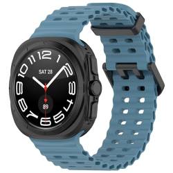 Ultra 47mm Armband Kompatibel mit Samsung Galaxy Watch Ultra 47mm Armband - Sport Silikon Uhrenarmband Replacement Wechselarmband Ersatzarmband für Galaxy Watch Ultra 47mm Smartwatch von KAREN66