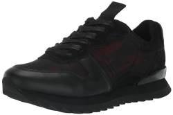 Karl Lagerfeld Paris Damen Lf1s1109-txi-12 Sneaker, Schwarz/Rot, 46 EU von KARL LAGERFELD