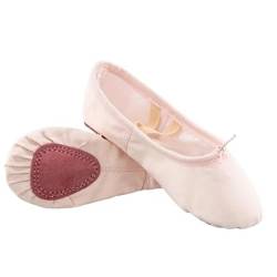 KCHYCV Vielseitige Tanzschuhe for jedes Alter – perfekt for Ballett, Yoga und Bühnenauftritte(Beige_30) von KCHYCV