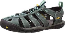 KEEN Damen Clearwater Cnx Sandalias, Mineral Blue/Yellow Leather, 36 EU von KEEN