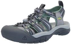 KEEN Damen Newport H2 Closed Toe Water Sandalen, Legierung/Prisma, 39.5 EU von KEEN