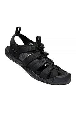 KEEN Herren Clearwater CNX Sandalen, Triple Black, 42 EU von KEEN