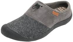 KEEN Herren Howser 3 Slide Hausschuh, Magnet Cord/Charcoal, 45 EU von KEEN