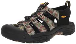 KEEN Herren Newport H2 Closed Toe Water Sandalen, Fischaugen-Tarnmuster, 44 EU von KEEN Utility